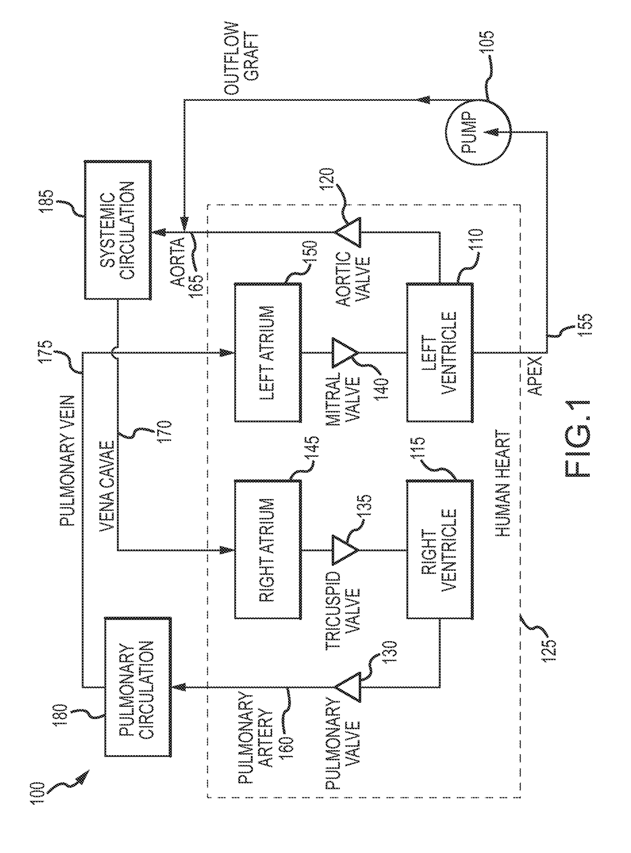 Blood pump and method of suction detection