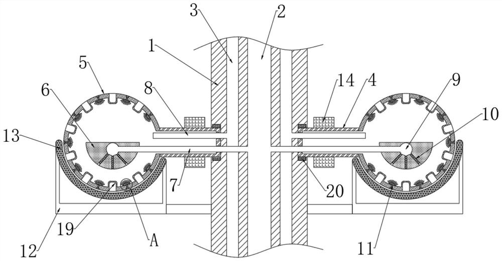 A self-cleaning evaporator based on microgrid and its application method