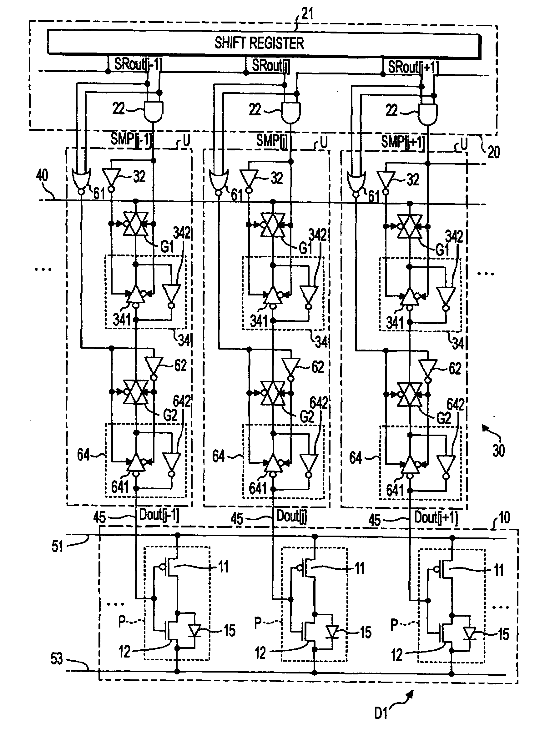 Electro-optical device, driving circuit of electro-optical device, and electronic apparatus