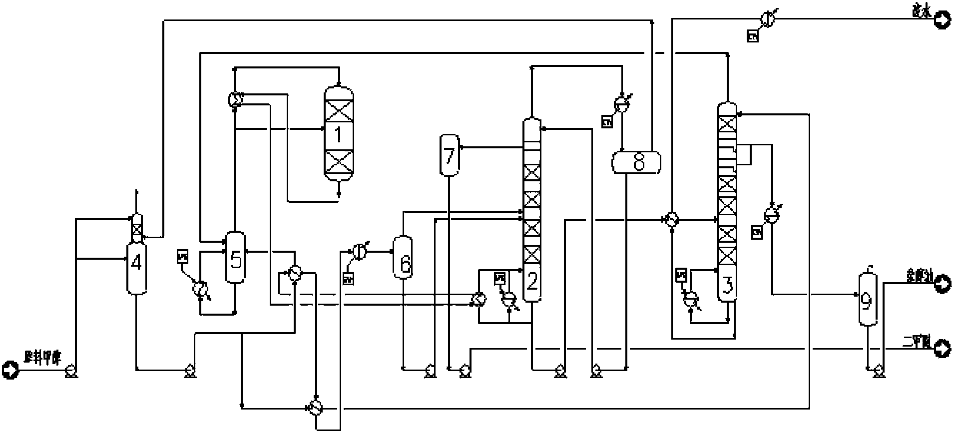 Method for producing dimethyl ether by carrying out gas-phase dehydration on methanol