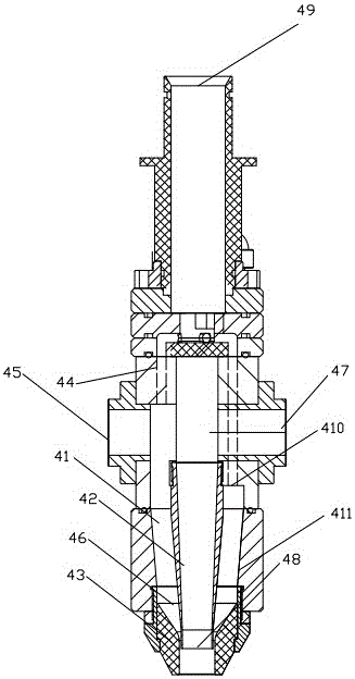 A device for preparing glutinous rice balls with patterns on the surface