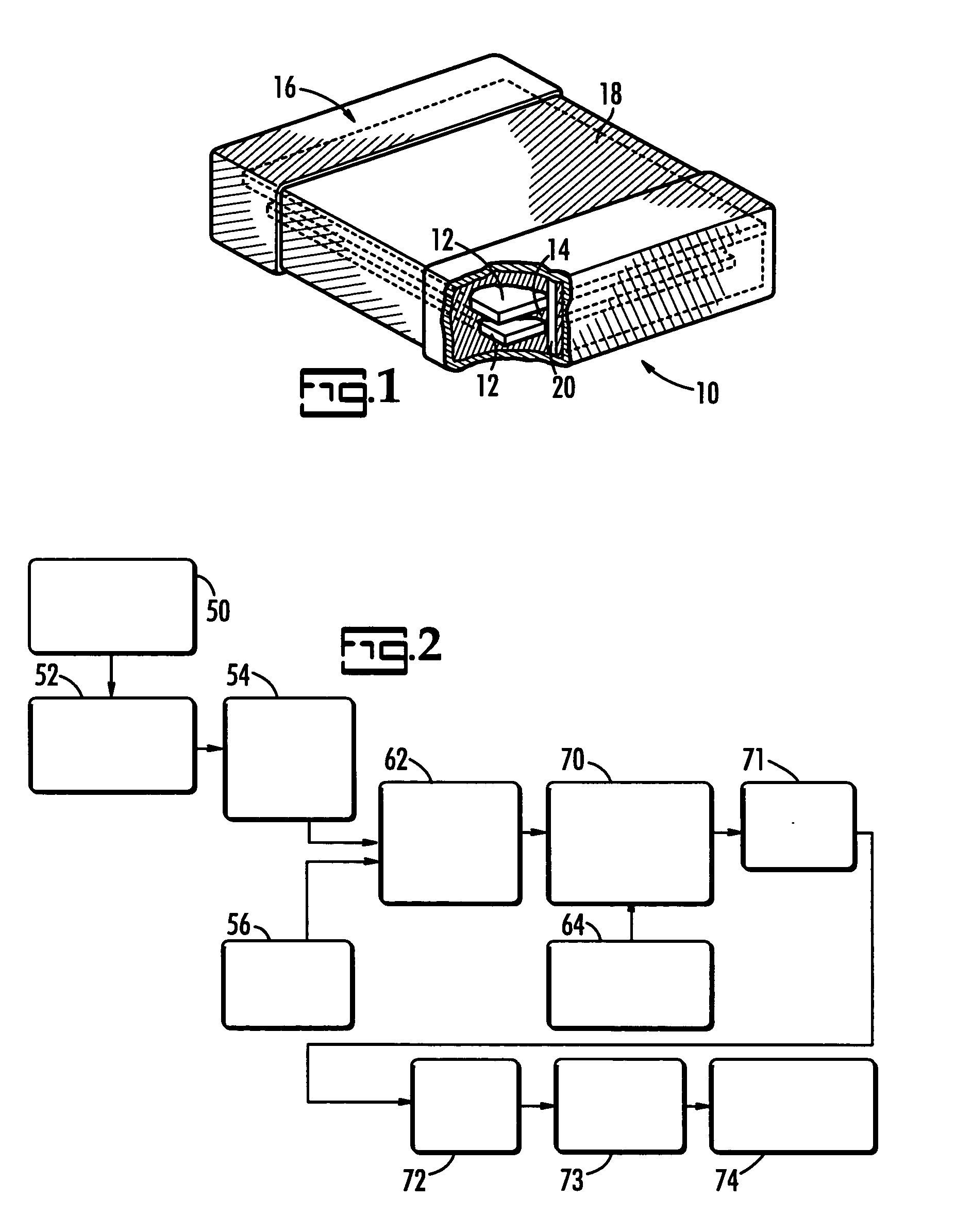 Process for manufacture of ceramic capacitors using ink jet printing