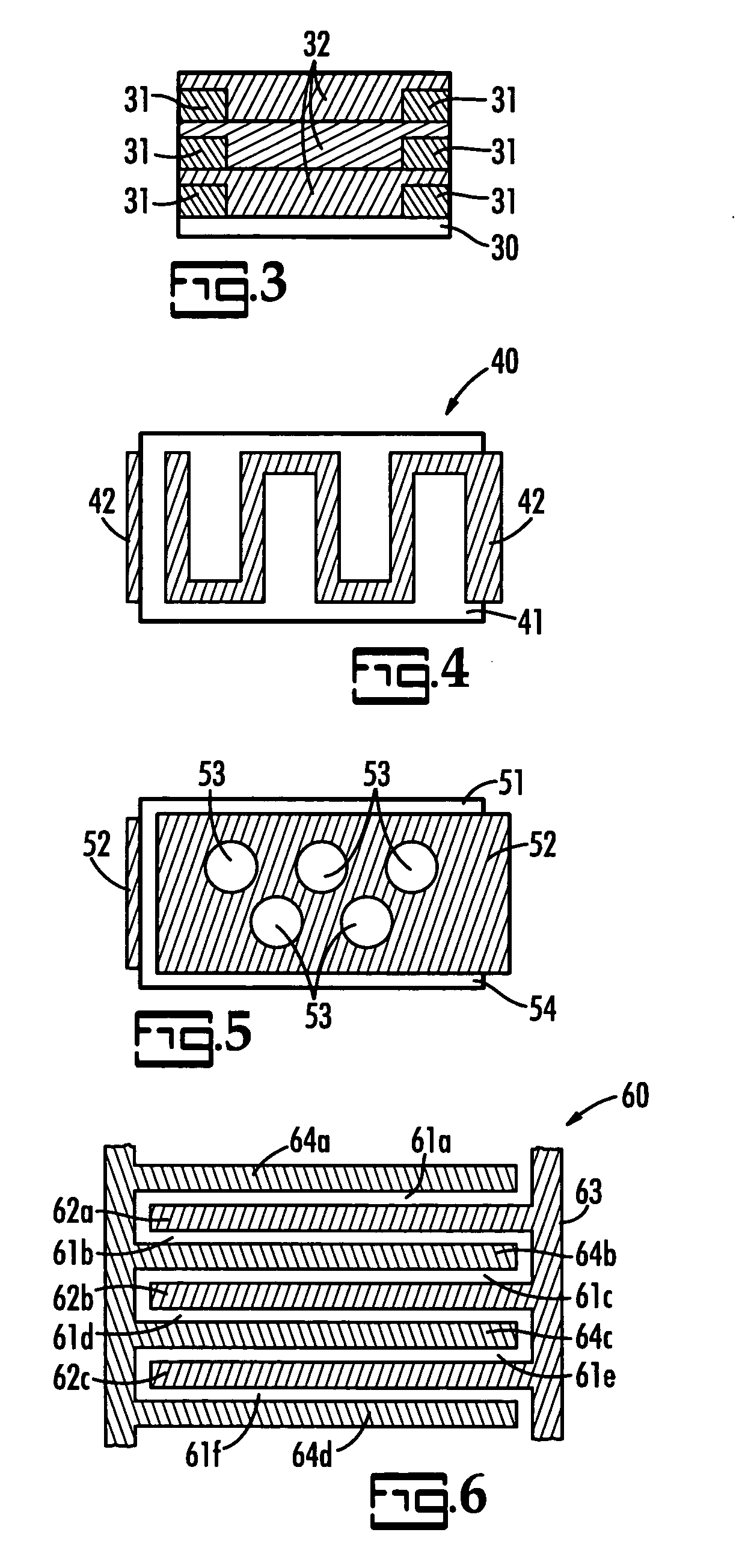 Process for manufacture of ceramic capacitors using ink jet printing