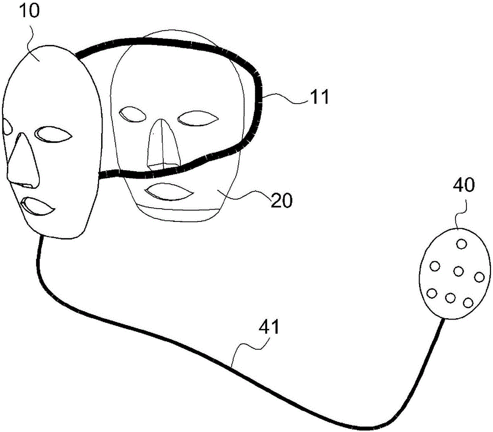 Mask vibration cleansing apparatus
