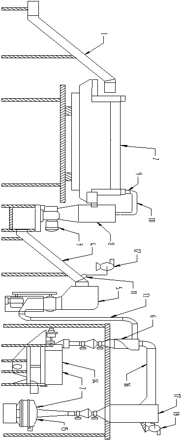 Complete device used for frozen-breaking and metal sorting of waste lithium batteries and method