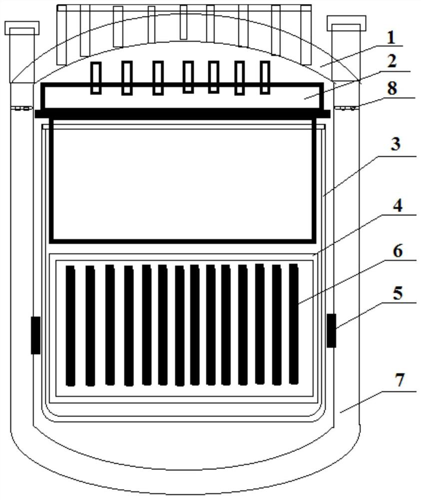 Nuclear power station reactor protection tube assembly position measuring tool