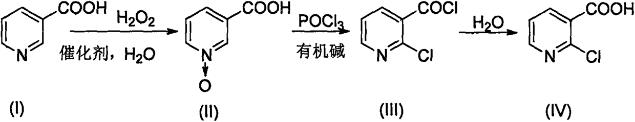 New green technology for preparation of 2-chloronicotinic acid