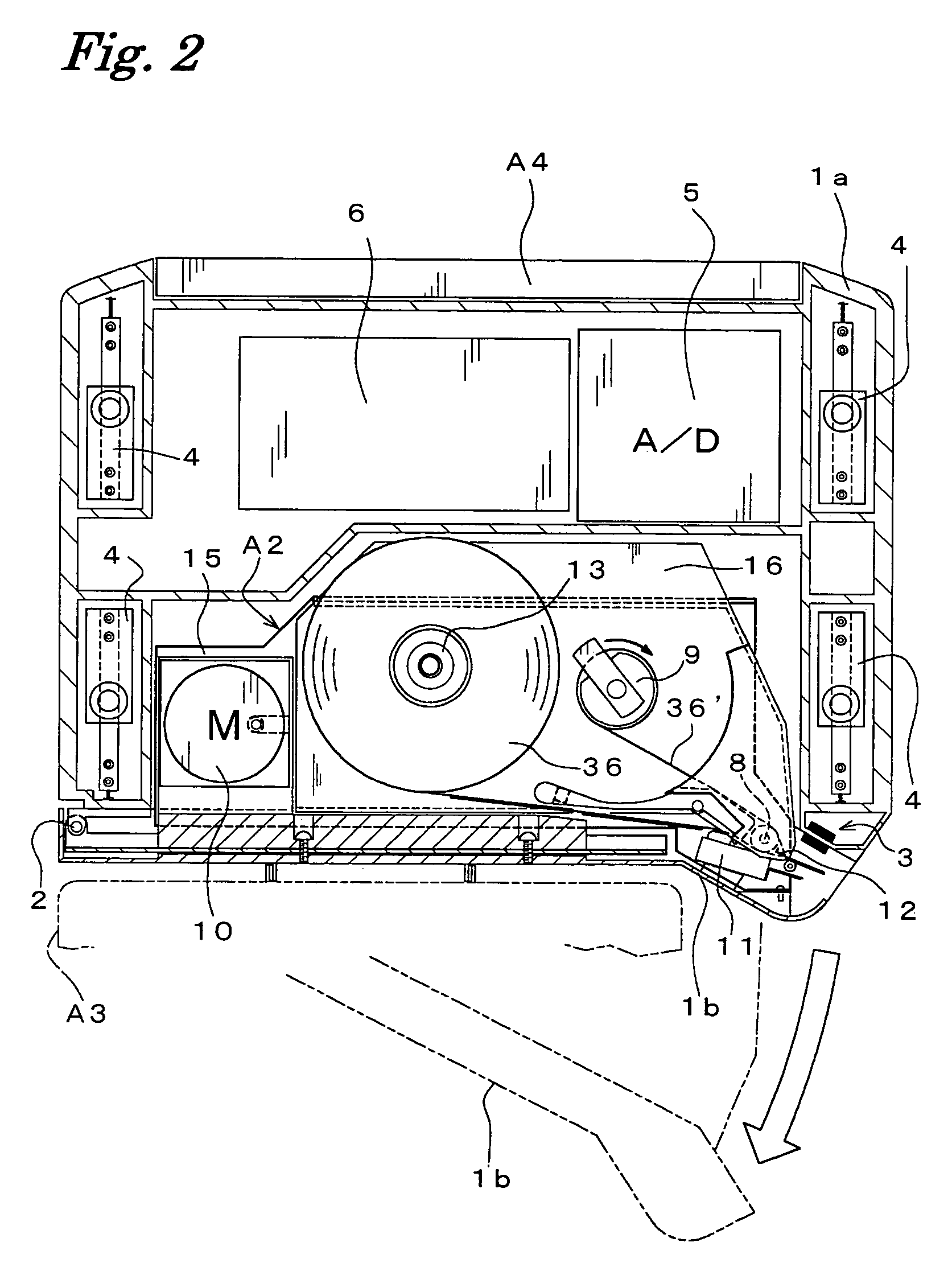 Measuring and printing device