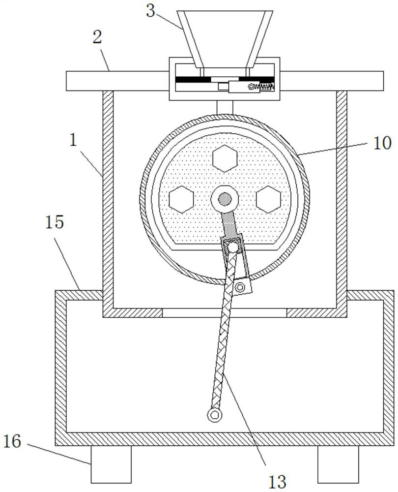 Device capable of uniformly spreading powder in using process of screen printing machine