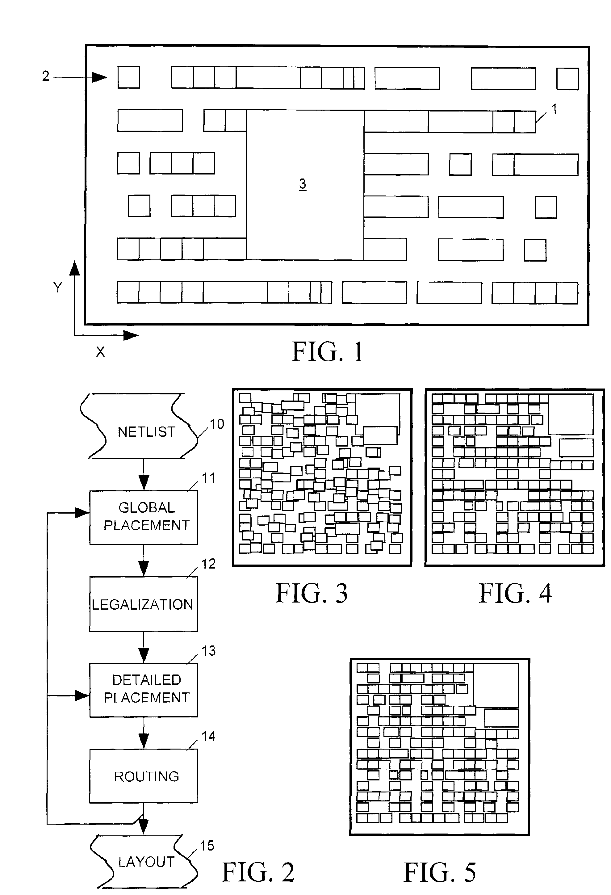 Analytical global placement for an integrated circuit