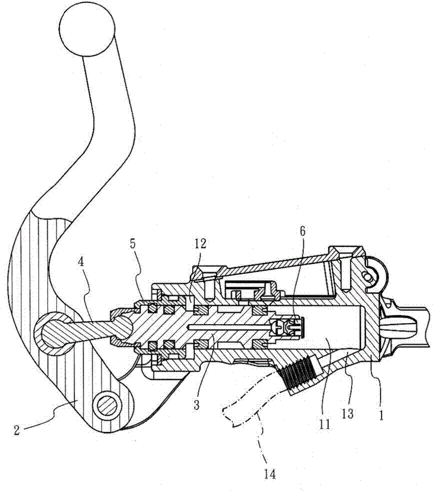 Hydraulic brake sealing device