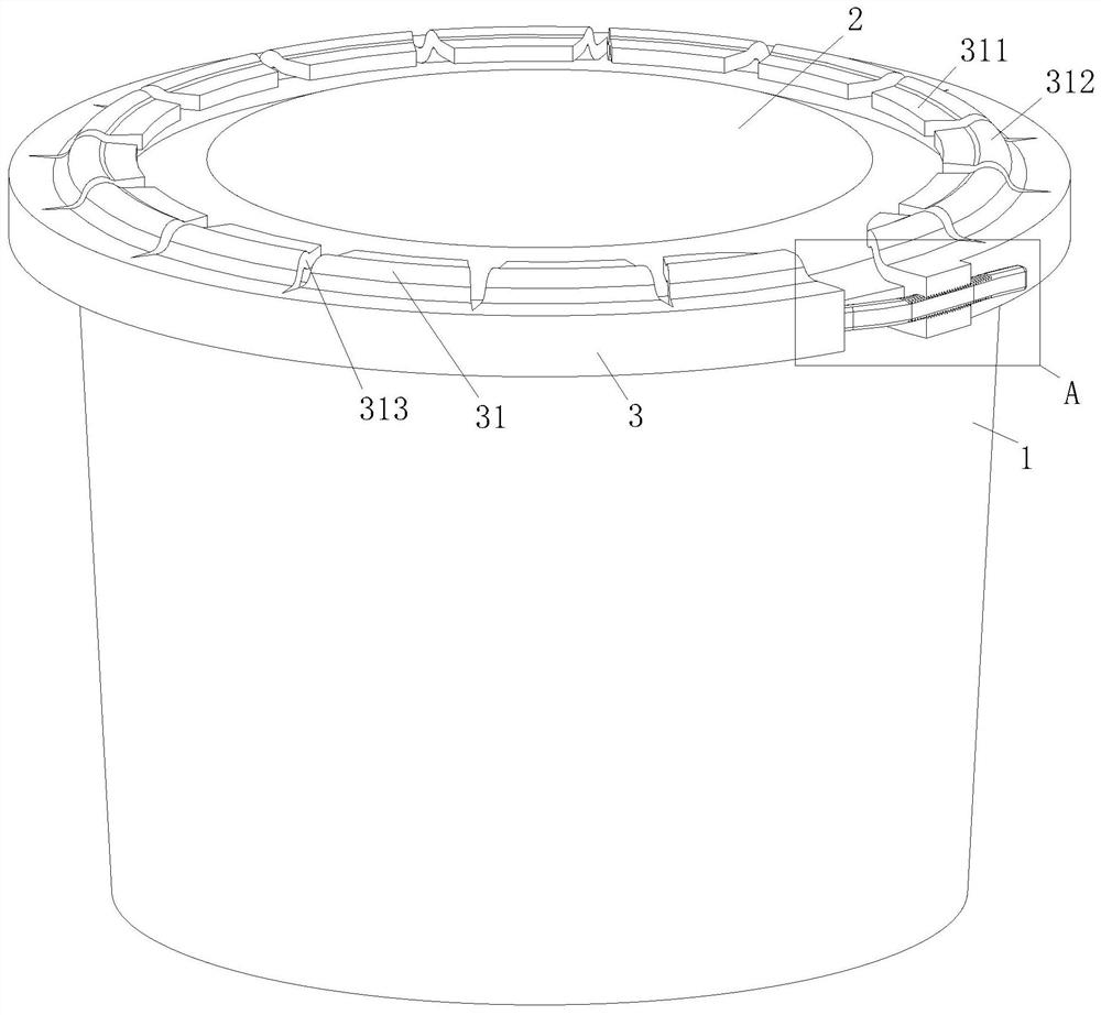 Leakage-proof disposable plastic lunch box