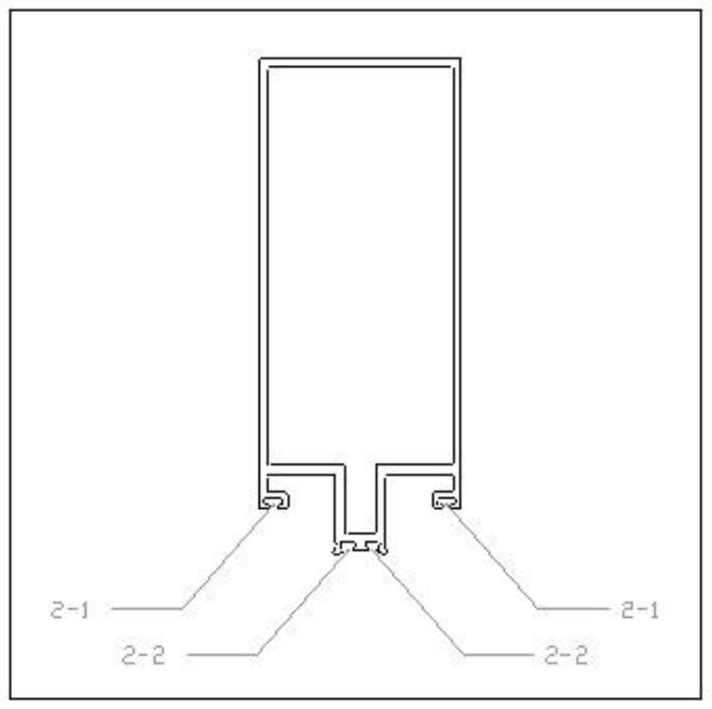 Treatment method for joint of glass curtain wall and metal curtain wall