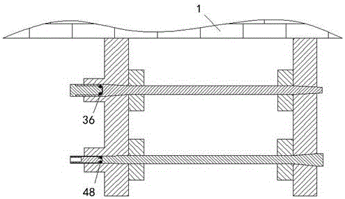 Dustproof bracket bearing and locking assembly