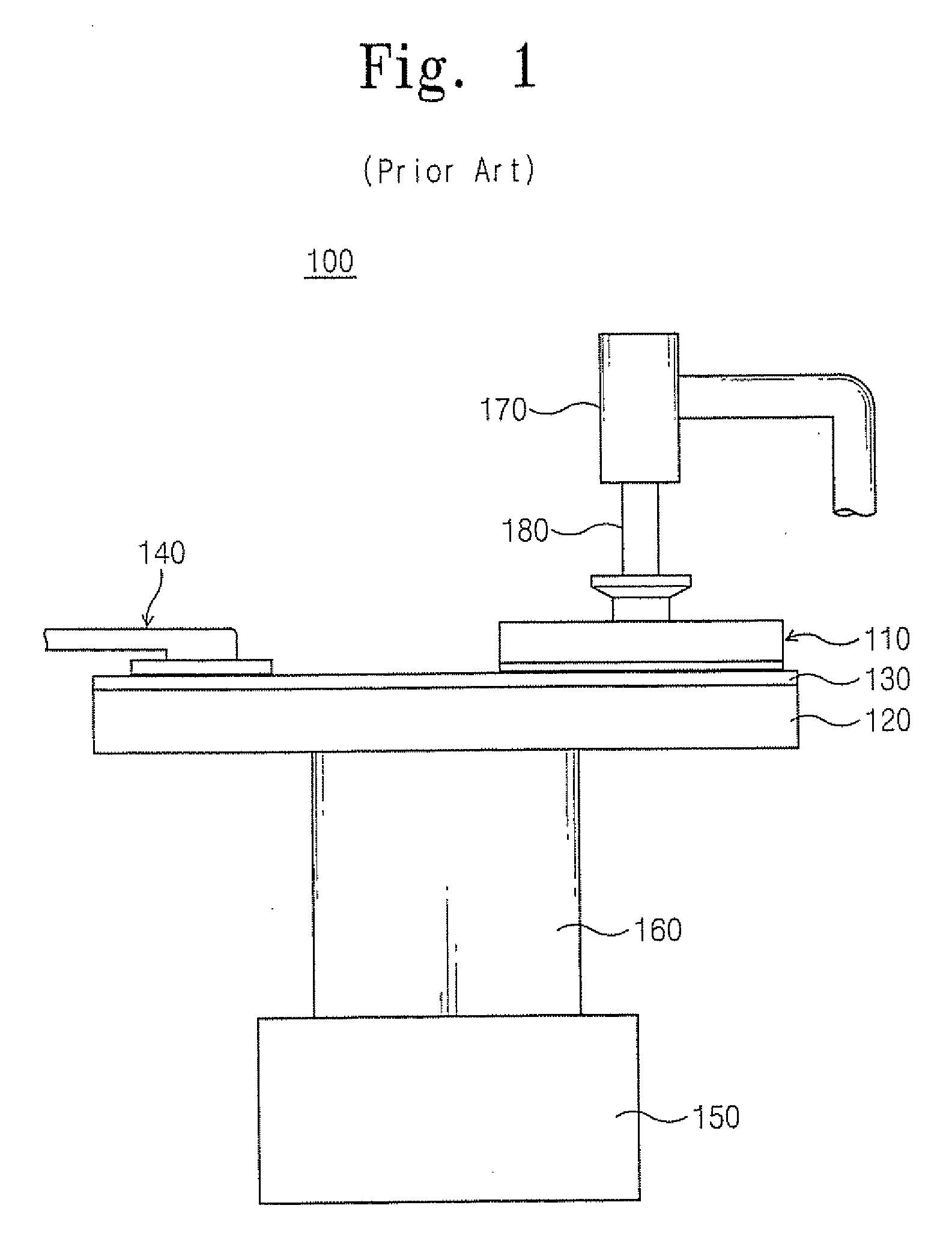 Chemical Mechanical Polishing Apparatus and Methods Using a Polishing Surface with Non-Uniform Rigidity