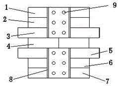 Wood structure combination column