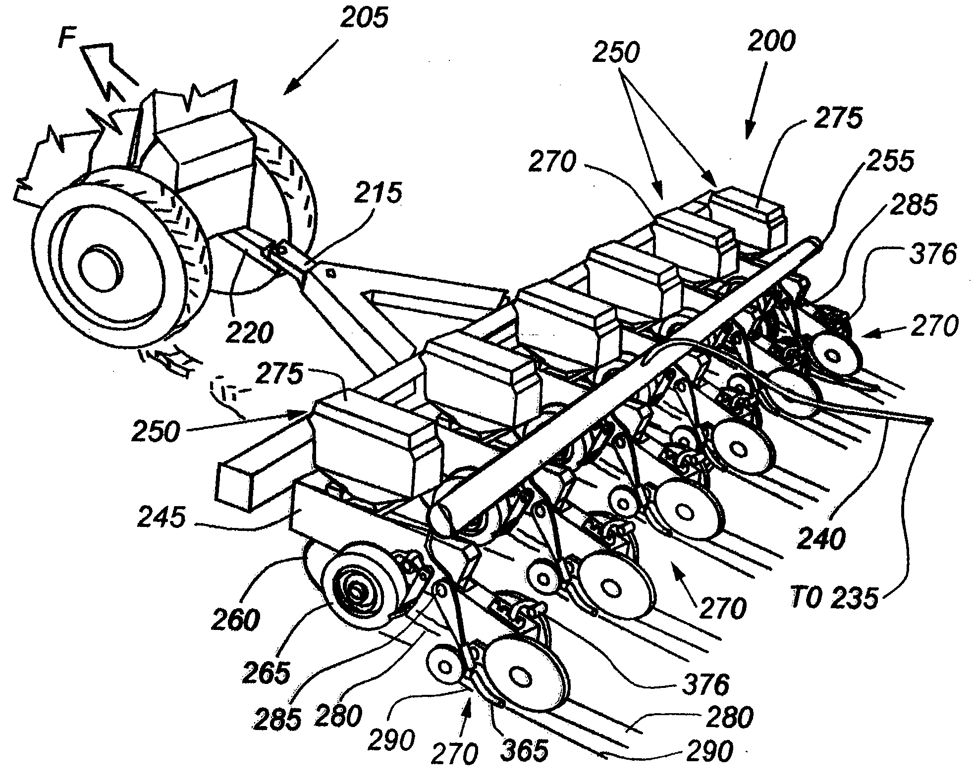 Seed planter with equalizer assembly