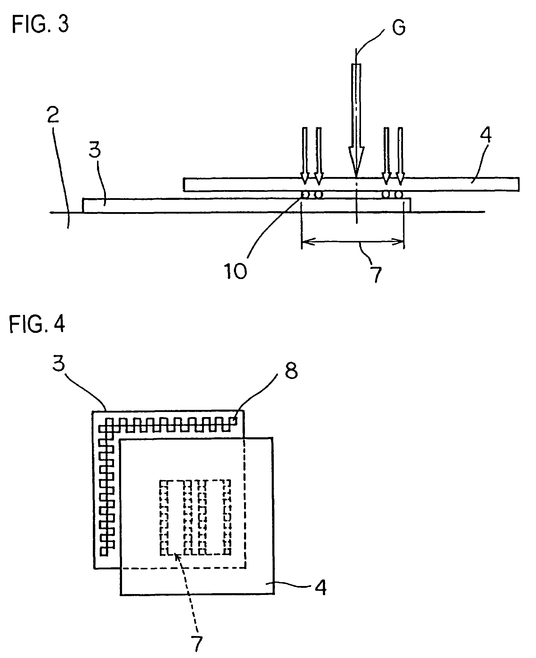 Offset-bonded, multi-chip semiconductor device