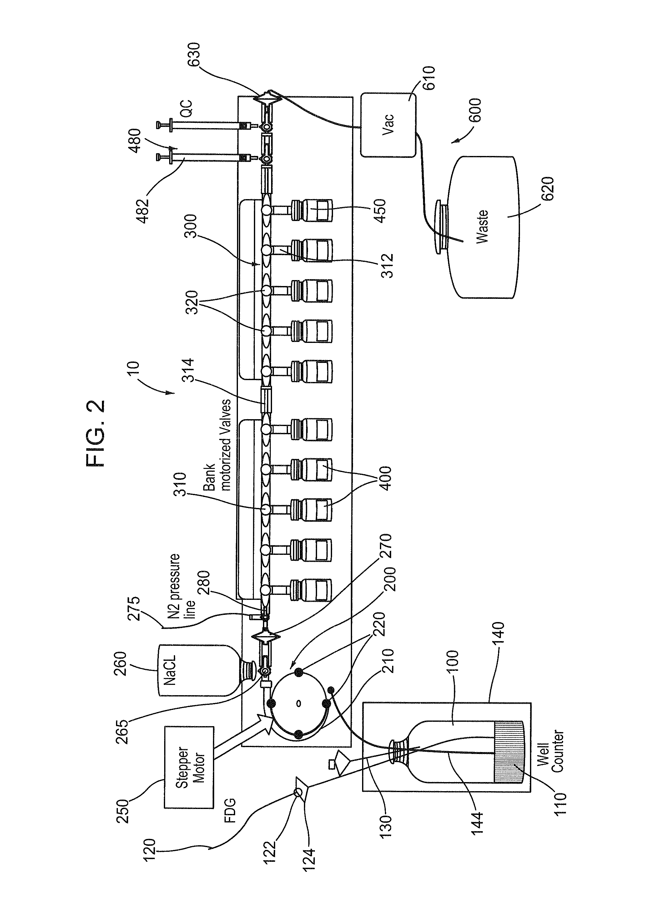 Closed vial fill system for aseptic dispensing
