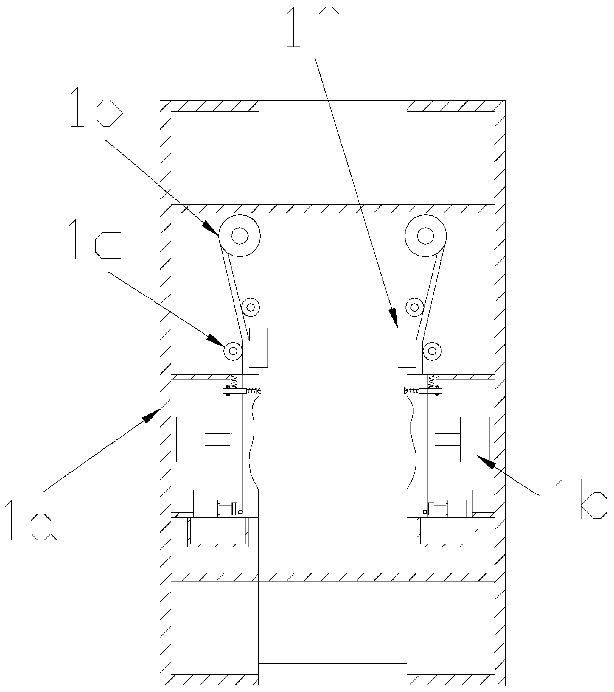 Shoe fitting belt assembly line