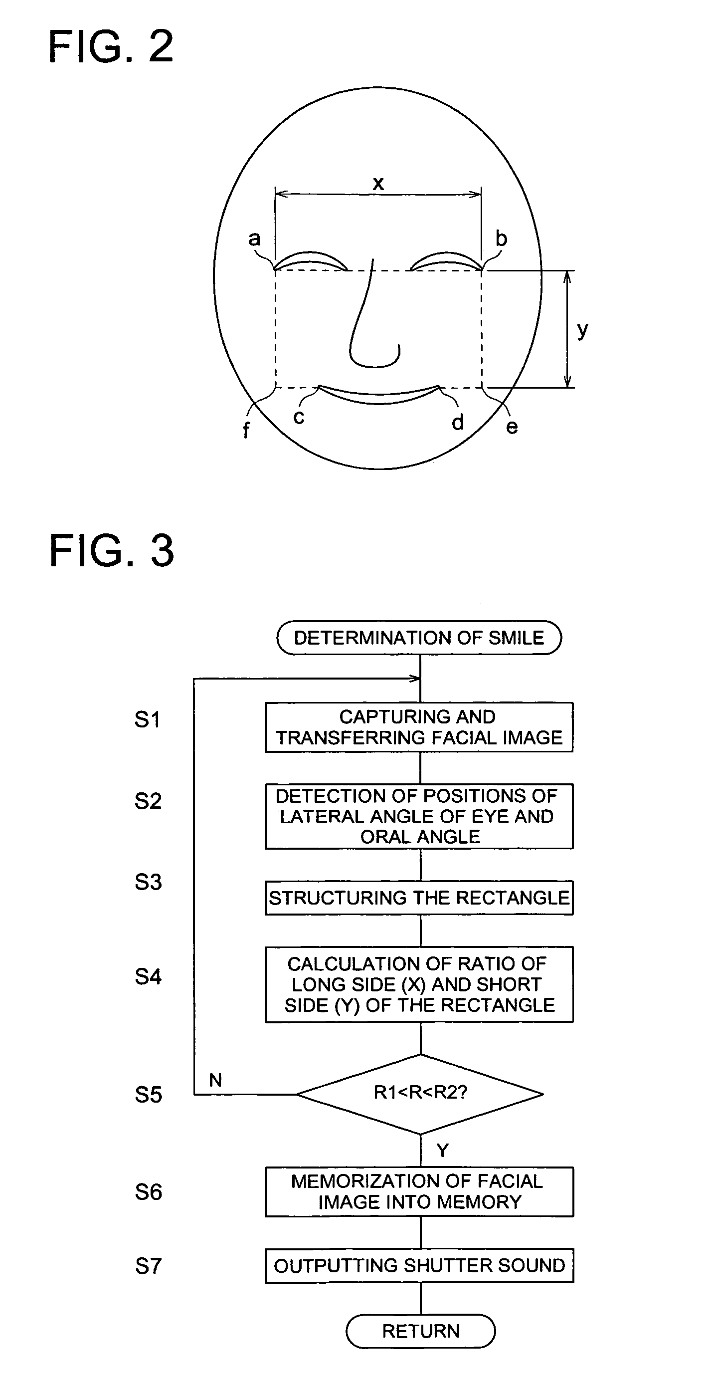 Attractive facial image determining system