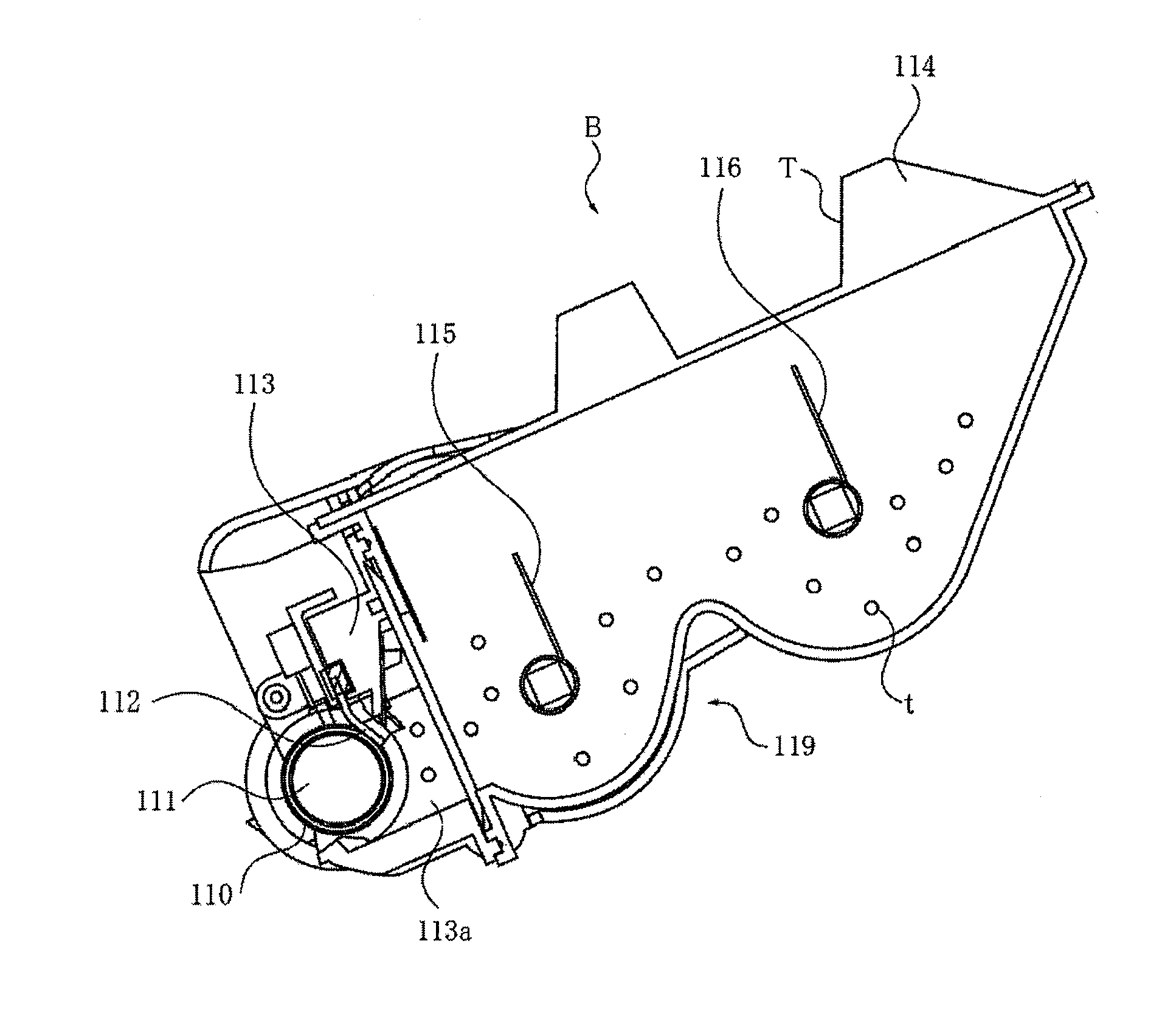 Cartridge, and electrophotographic image forming apparatus which uses cartridge