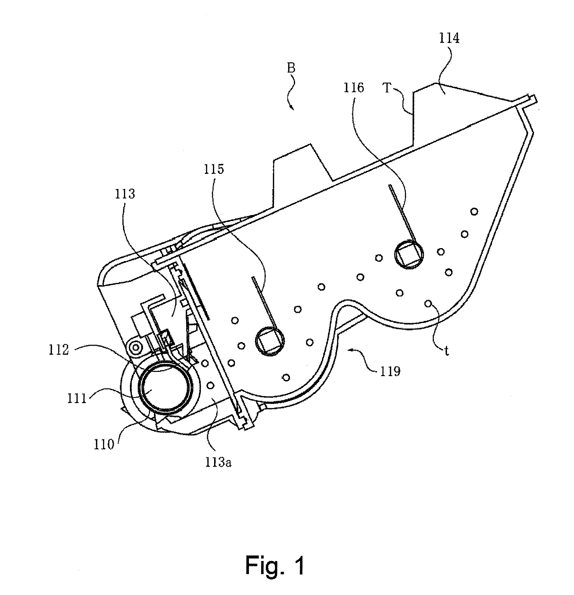 Cartridge, and electrophotographic image forming apparatus which uses cartridge
