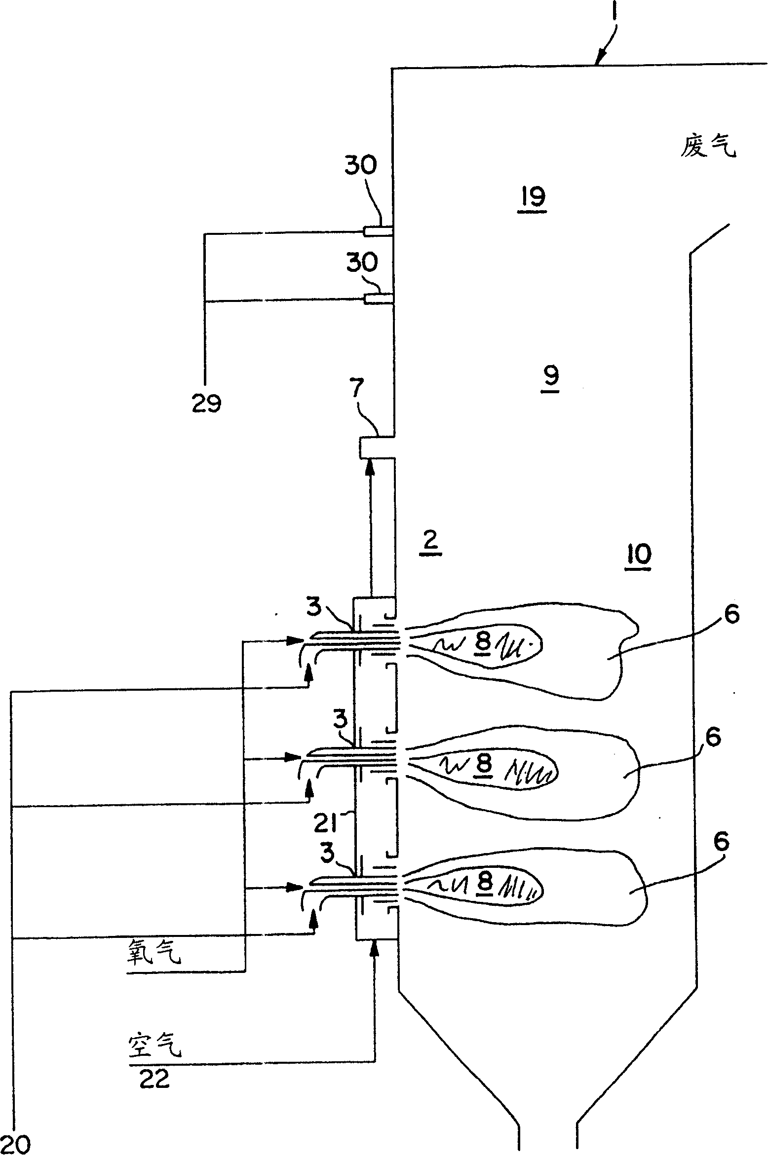 Enhancing SNCR-aided combustion with oxygen addition