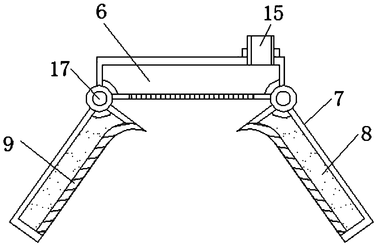 Heat setting device for heelpiece shaping