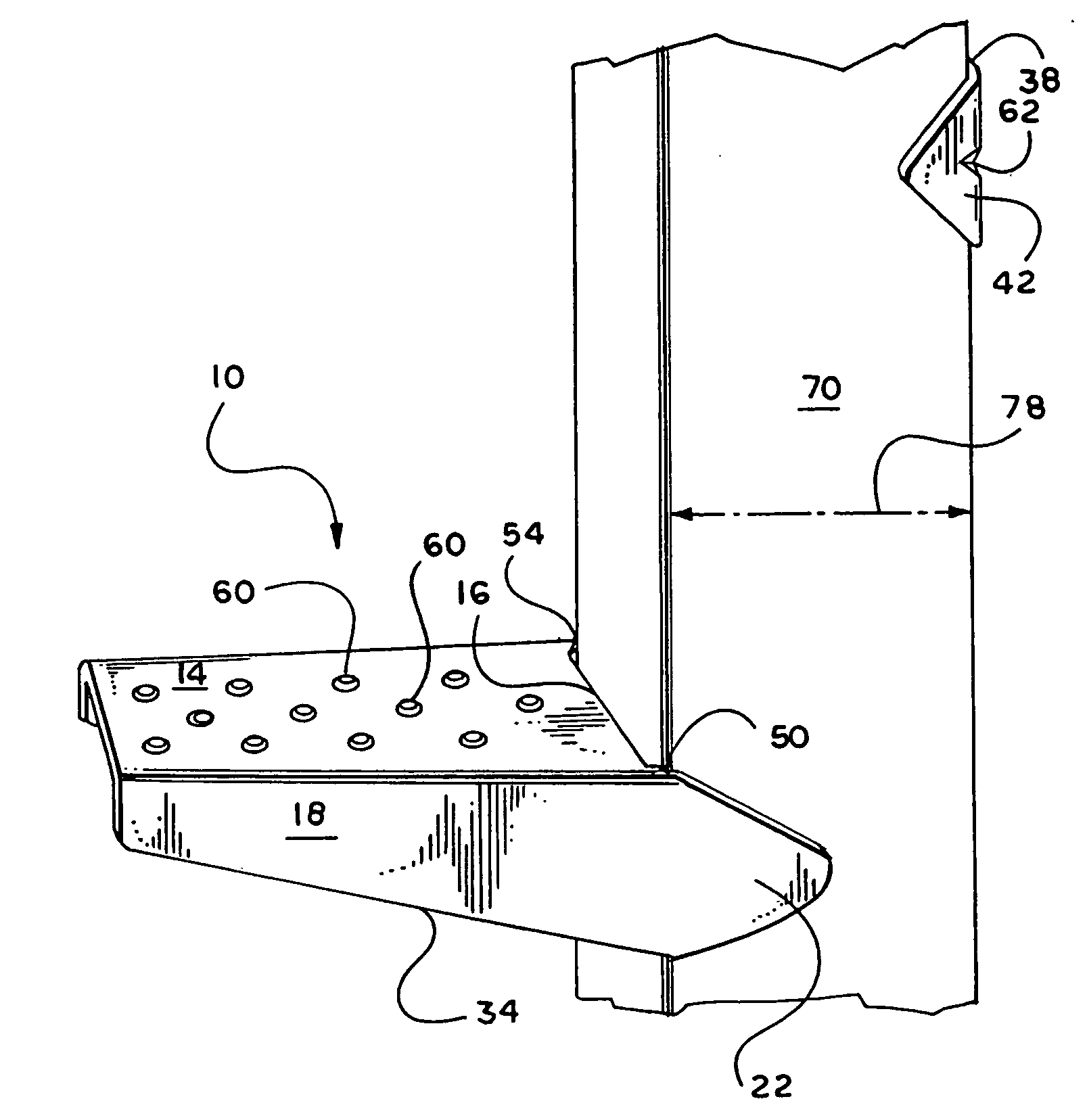 Locking and removable step