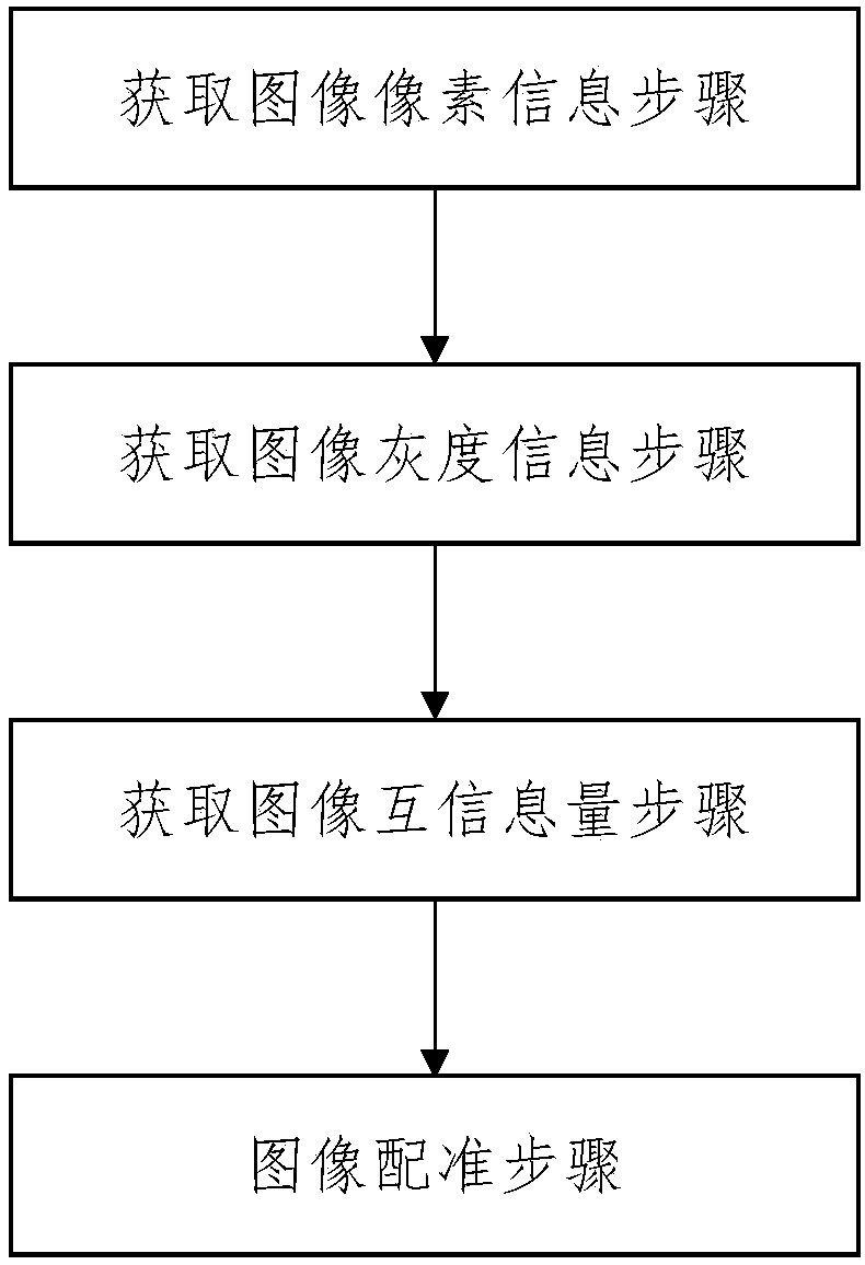 Medical image registration method based on alpha-Renyi mutual information