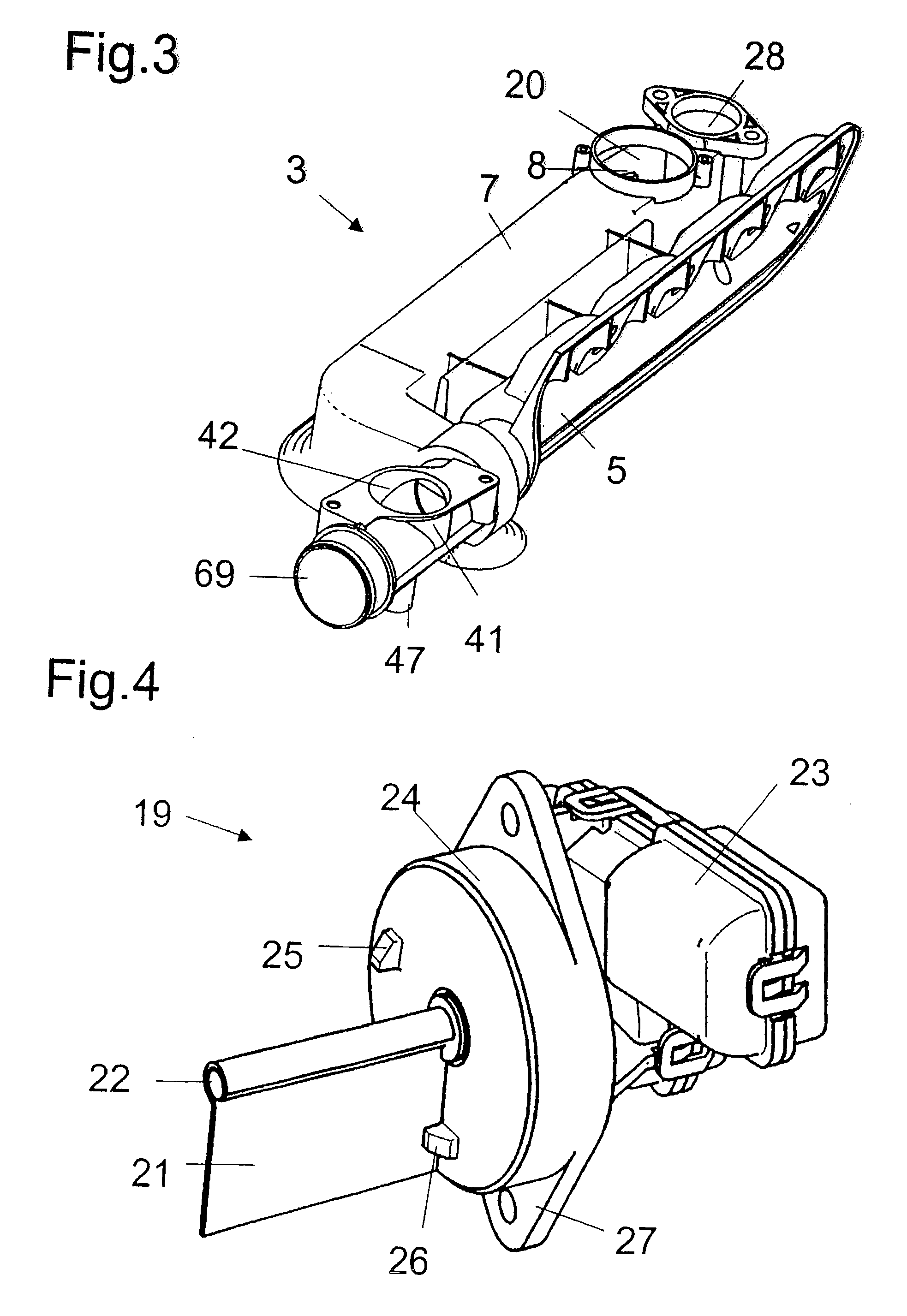 Air-intake duct system for a combustion engine