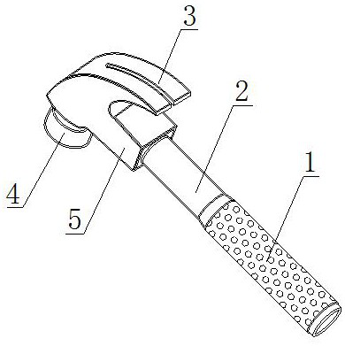 Multi-function hand hammer for indoor decoration