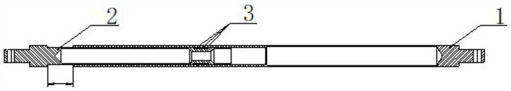 Aero-engine jet pipe and expansion piece pull rod structure thereof