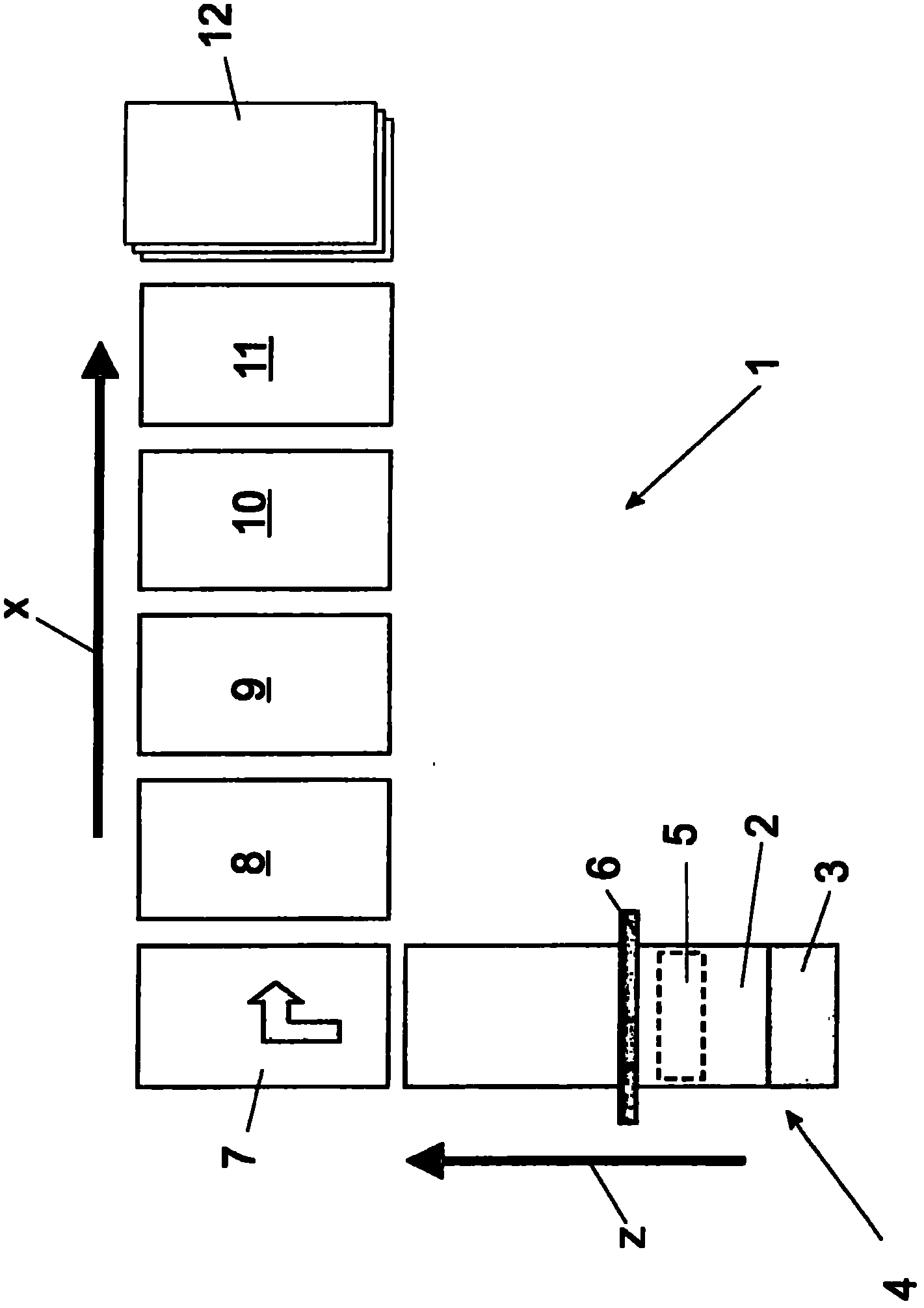 Device and method for producing bags from pieces of tubing