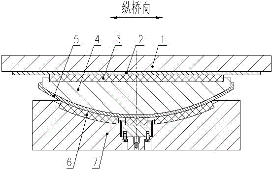 Vertical force measurement type bridge bearing and force measuring method thereof
