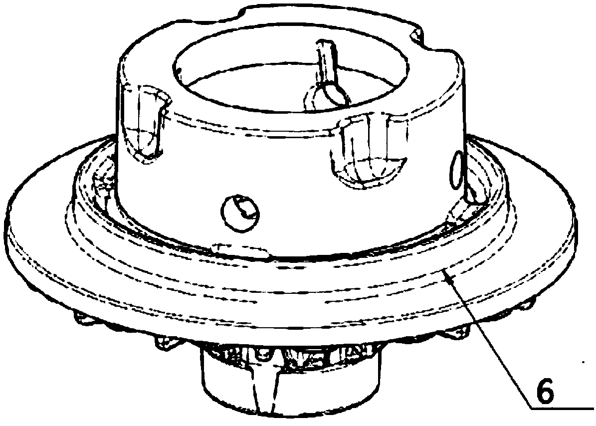 Casting process for heavy truck differential housing