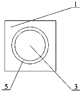 Tungsten salt composite photocatalytic suspension cascade biomembrane reaction device