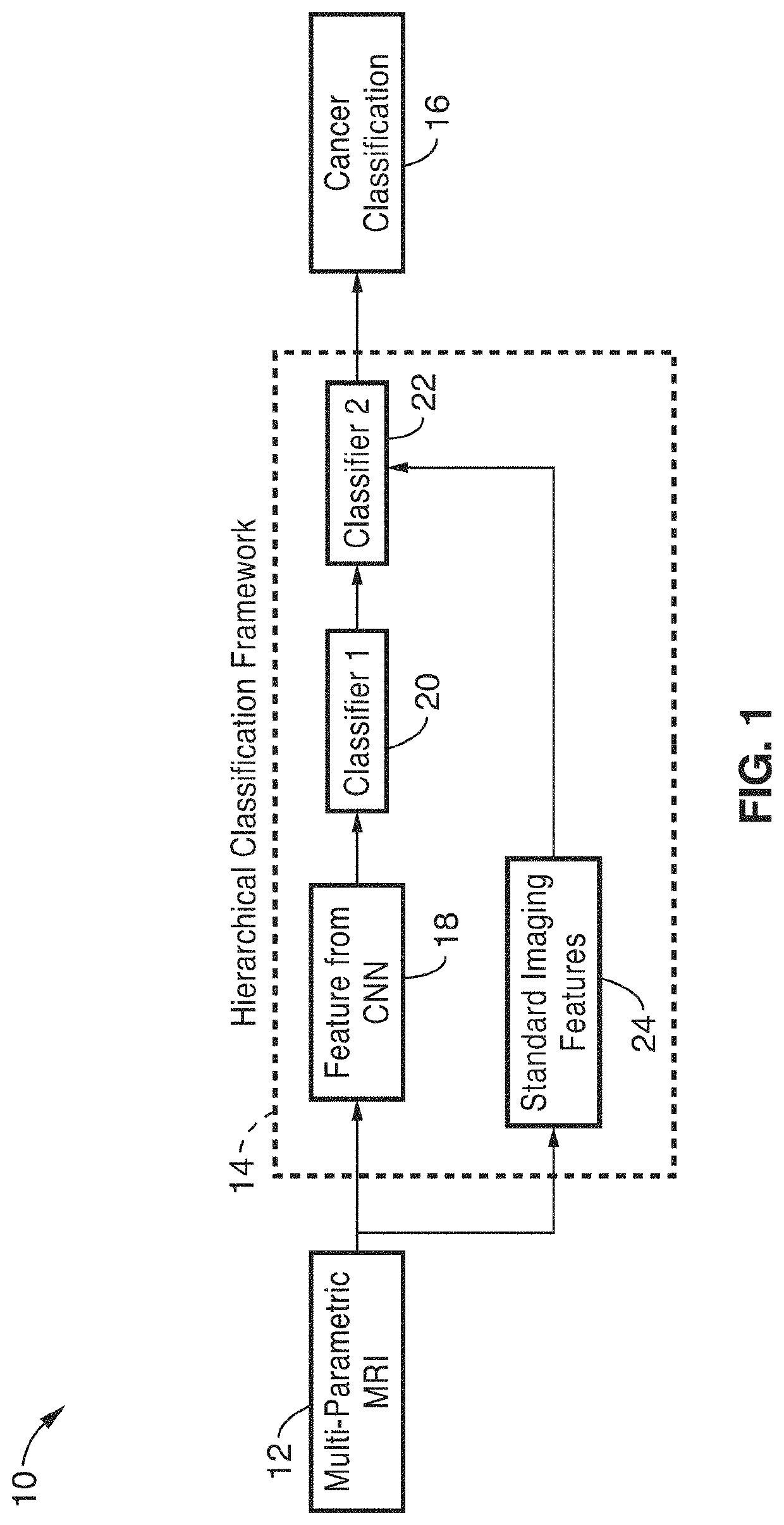 Deep-learning-based cancer classification using a hierarchical classification framework