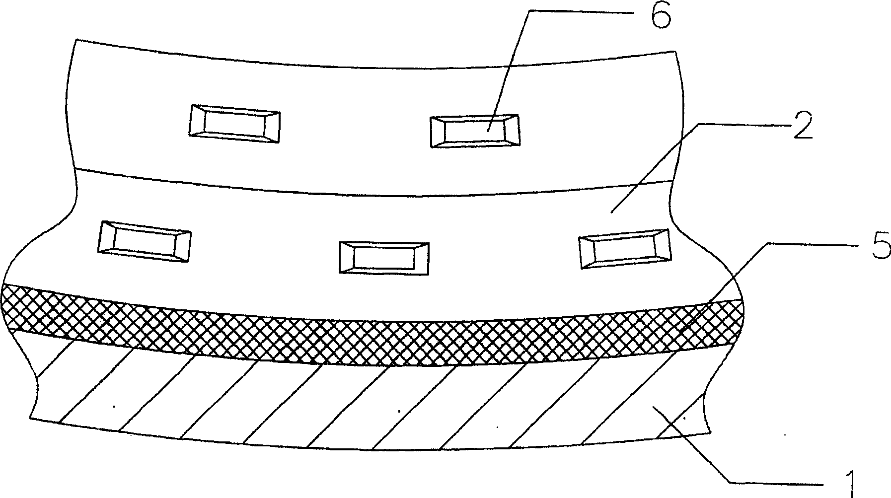 Plate-type aerator diaphragm perforation device