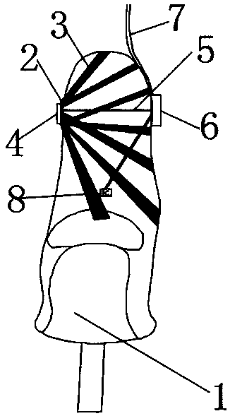 Intelligent constant-temperature prosthetic socket and manufacturing method thereof