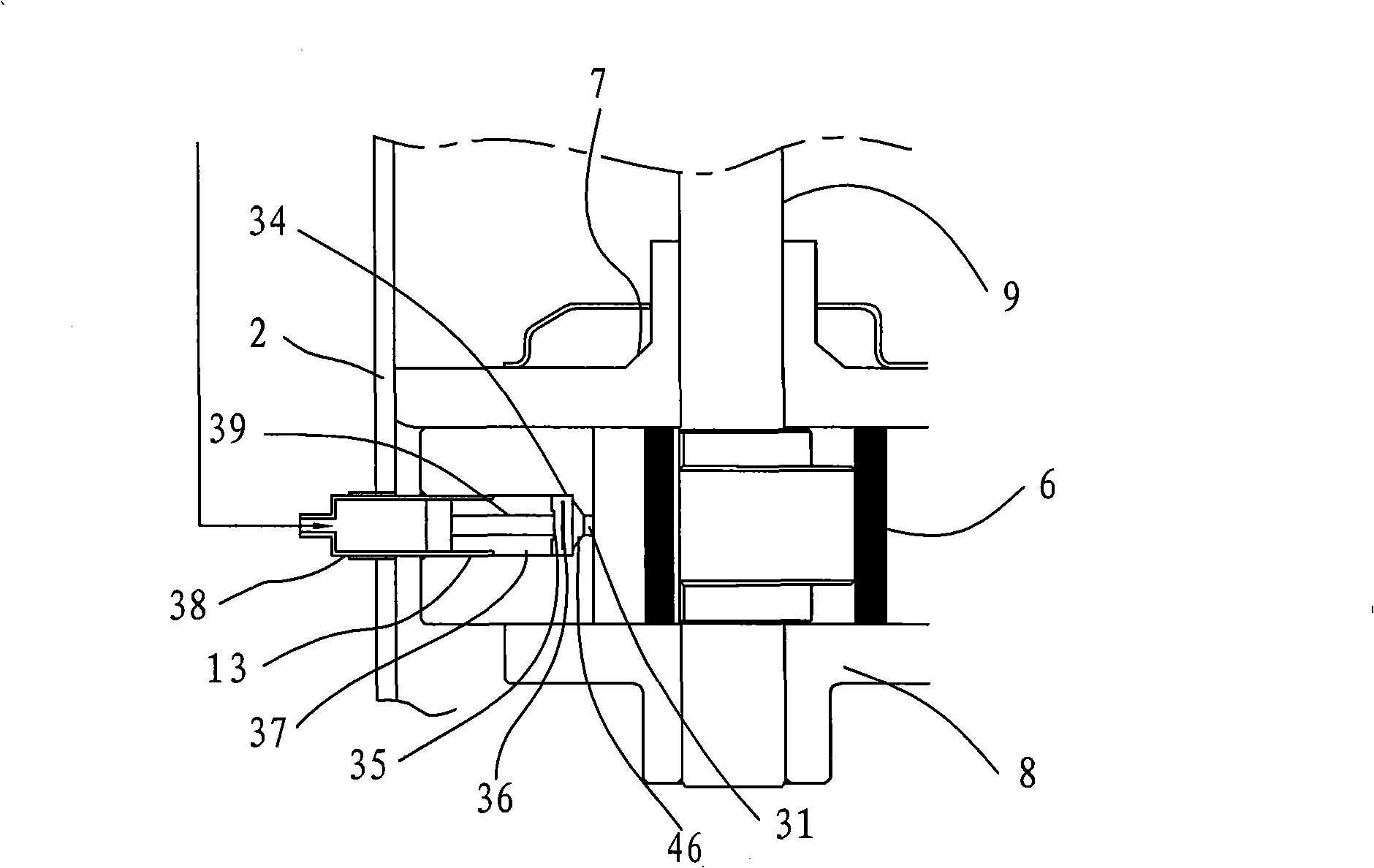 Coolant injection device and control method of rotary compressor