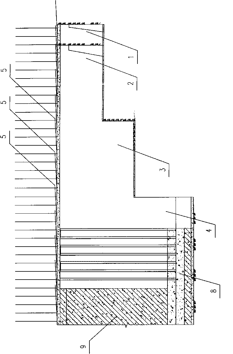 Excavation construction method of ultra-shallow buried uneven weathered stratum of tunnel