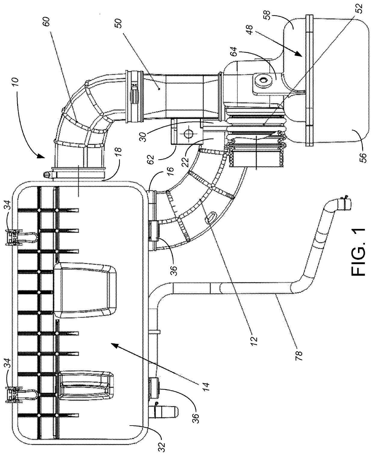 Air Intake System For Off Road Vehicle