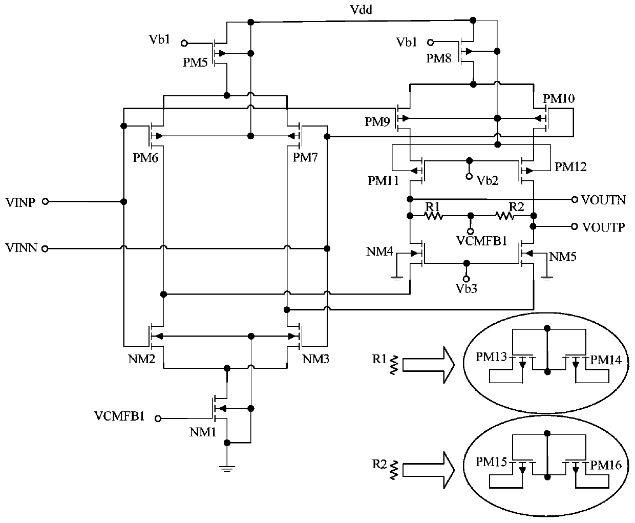 Low noise amplifier for bioelectricity detection