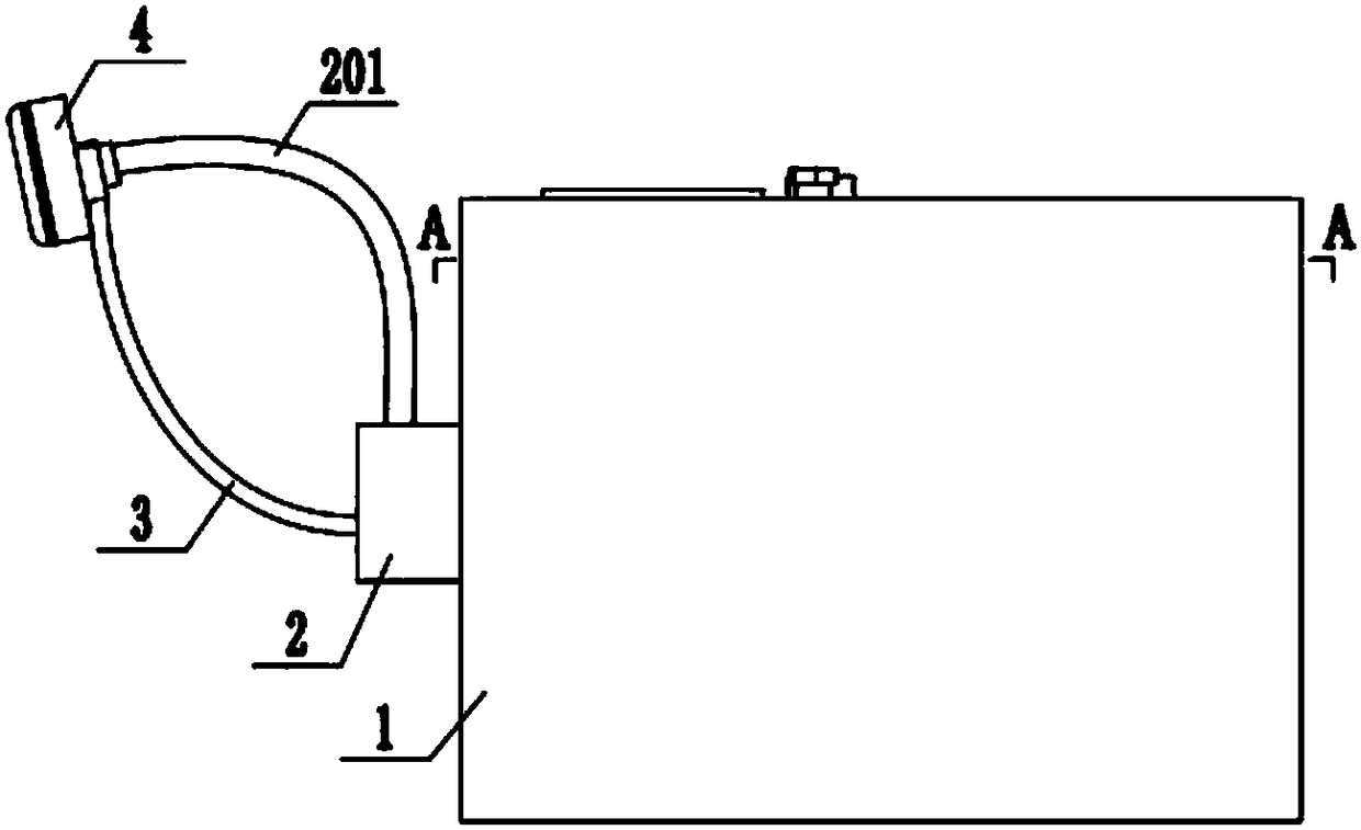 Small air purification device