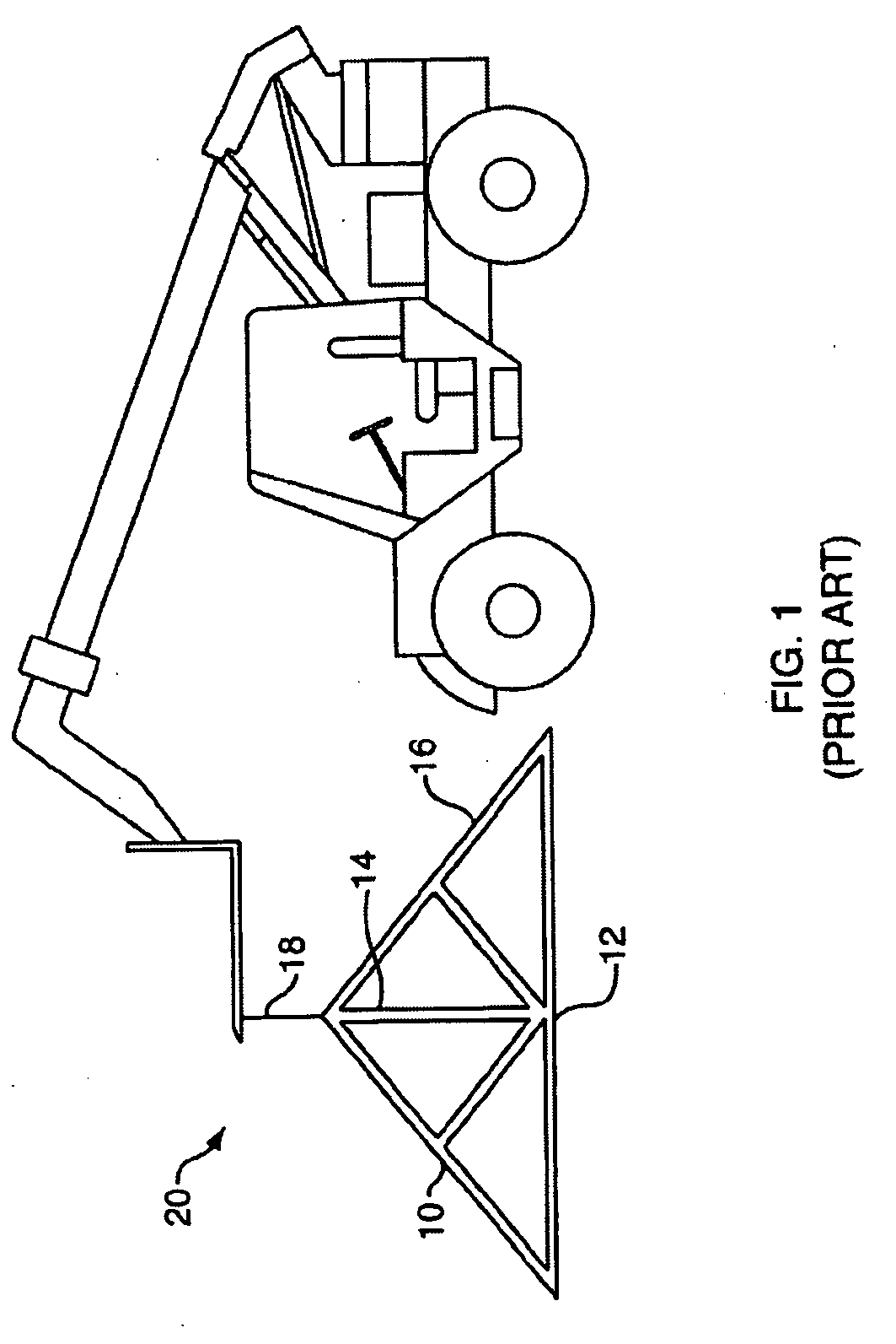 System for transporting and installing roof trusses