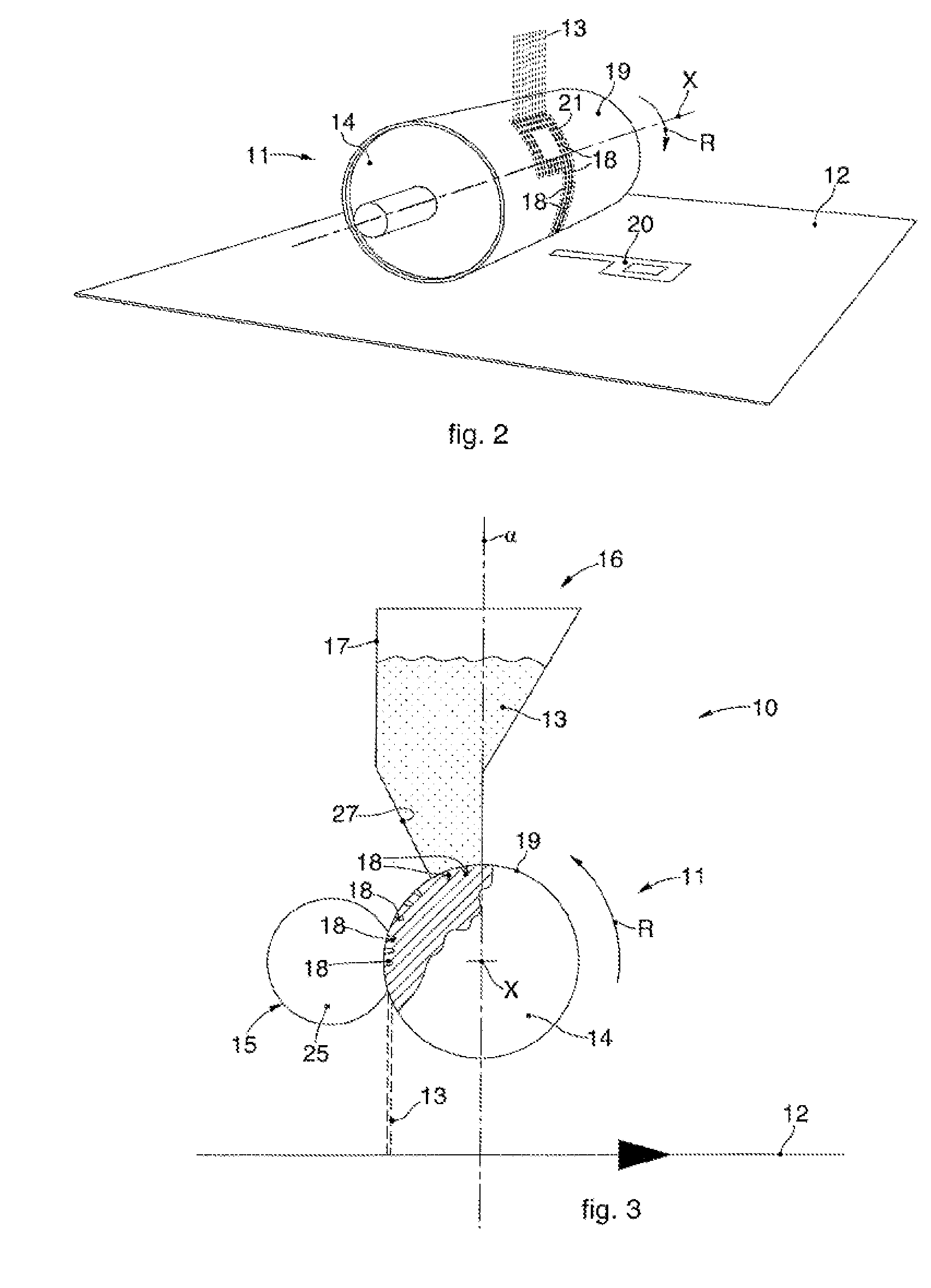 Apparatus to make decorations on prefabricated water-proofing bitumen-mix membranes and corresponding plant for the production of said prefabricated water-proofing membranes