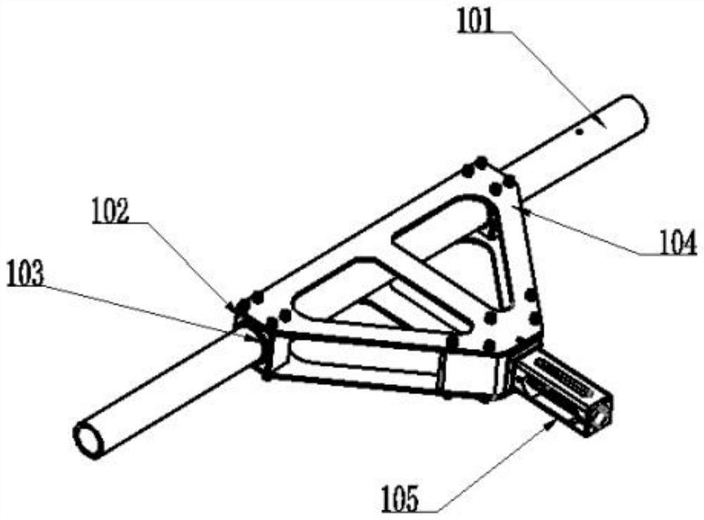 Mechanical arm and equipment for curtain wall cleaning