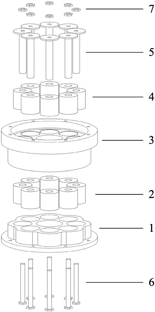 A multi-degree-of-freedom metal rubber damper